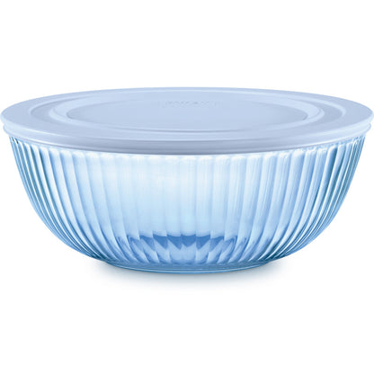 Sculpted Tinted Blue 4.5-qt Mixing Bowl